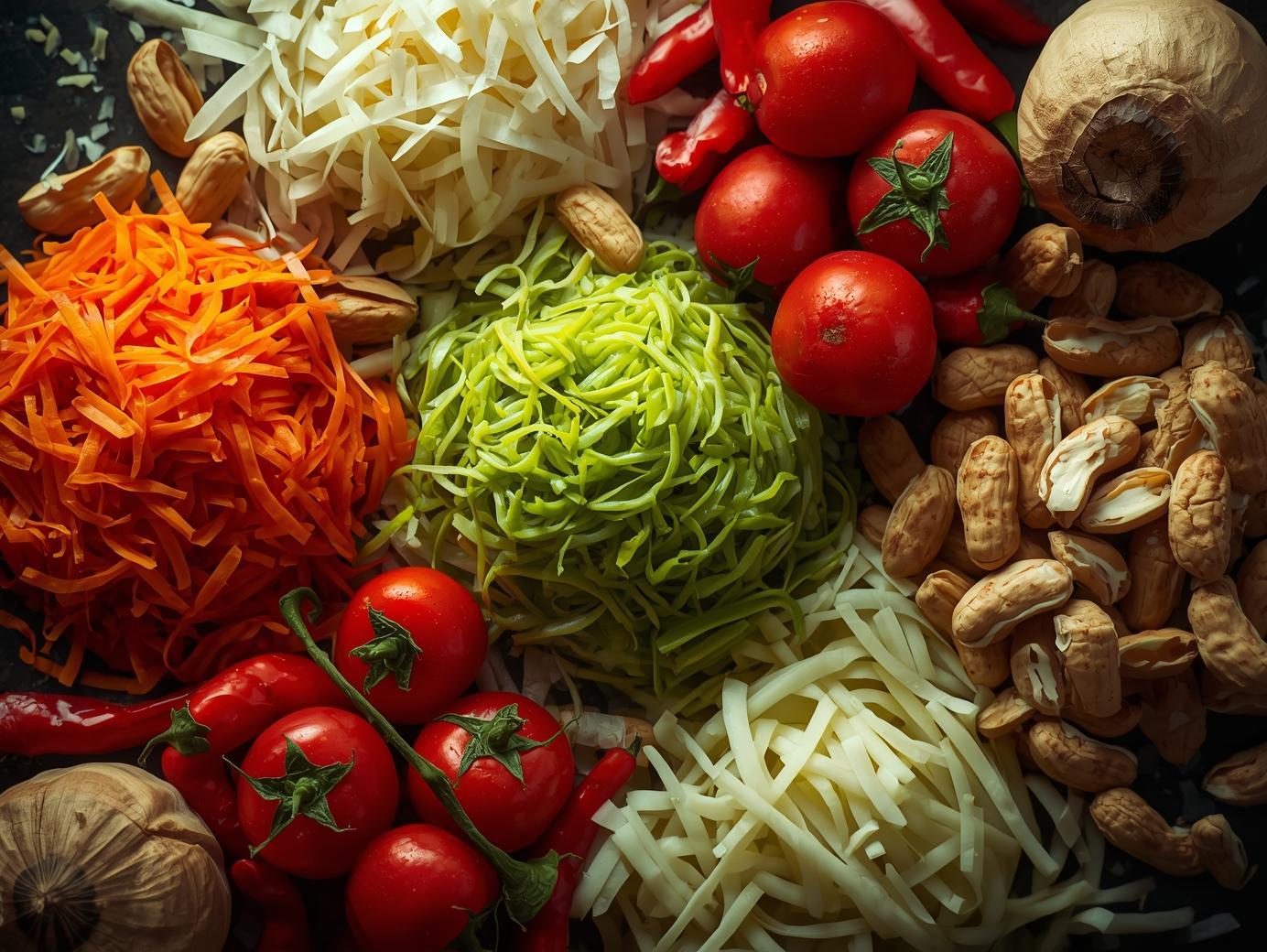 Som Tum (Papaya Salad)