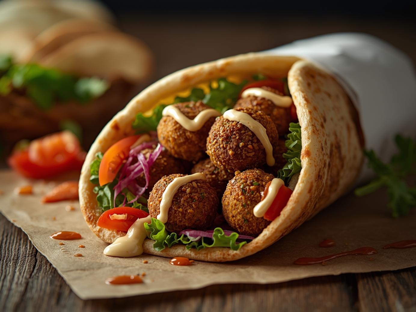 Falafel Shawarma