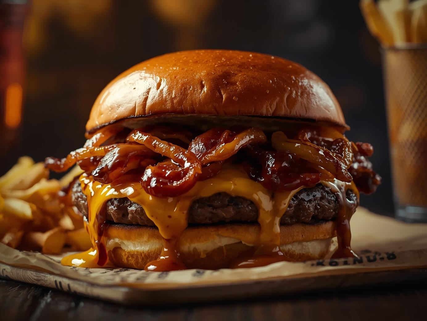 Jalapeno Popper Burger