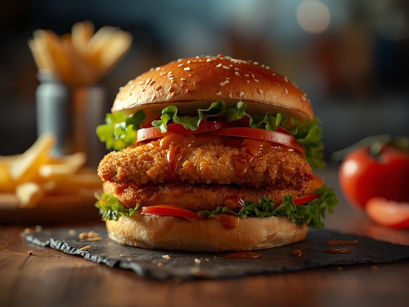 Crispy Chicken Burger